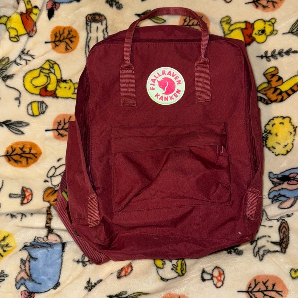 Fjallraven Kanken In burgundy